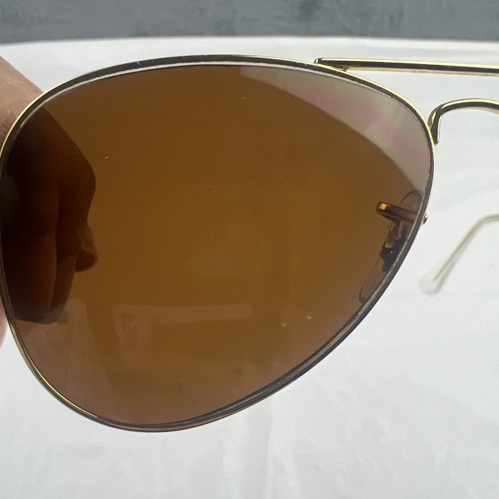 Ray Ban RJ 9506S 223/71 Kids Gold Aviators Sunglass Eyeglass Frames 50 13 120
